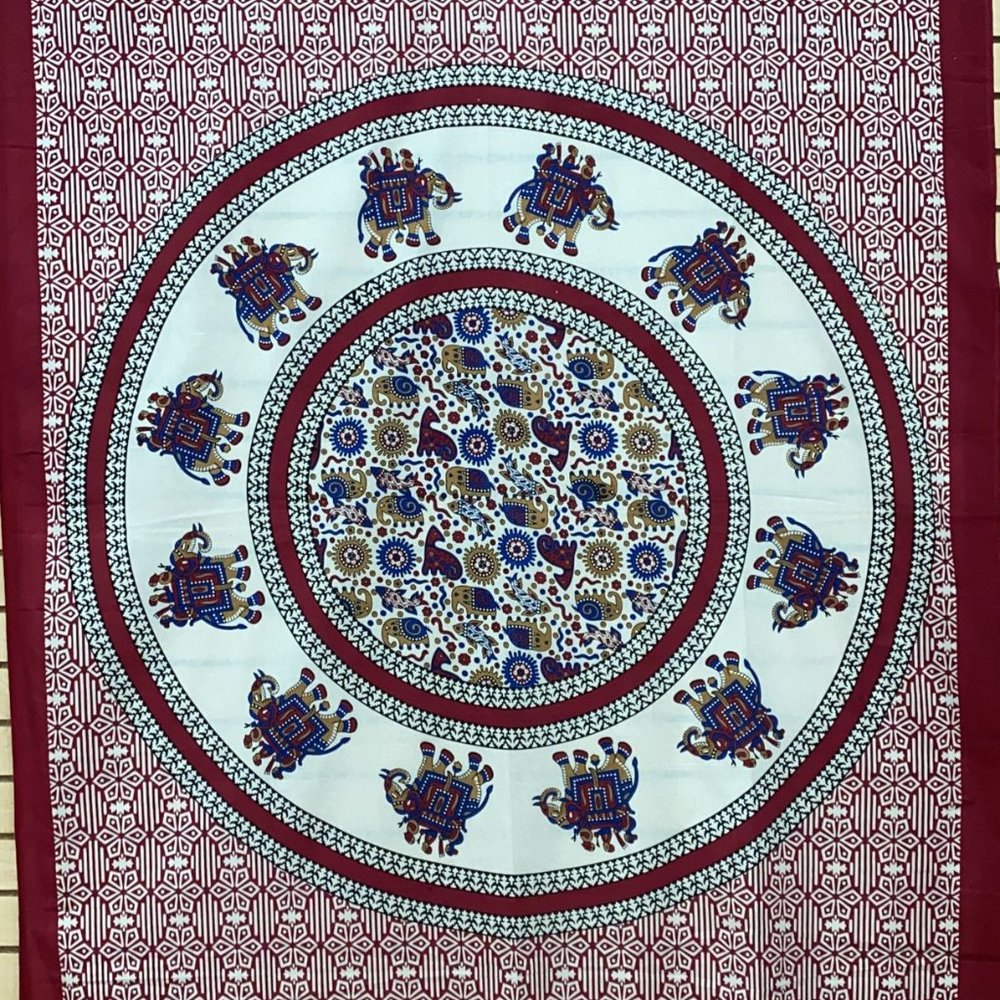 Animal Mandala Tapestry
